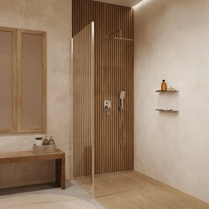 Душевая система IDDIS Slide SLISB02i67 для душа встраиваемая цвет, Глянцевый хром фото 2