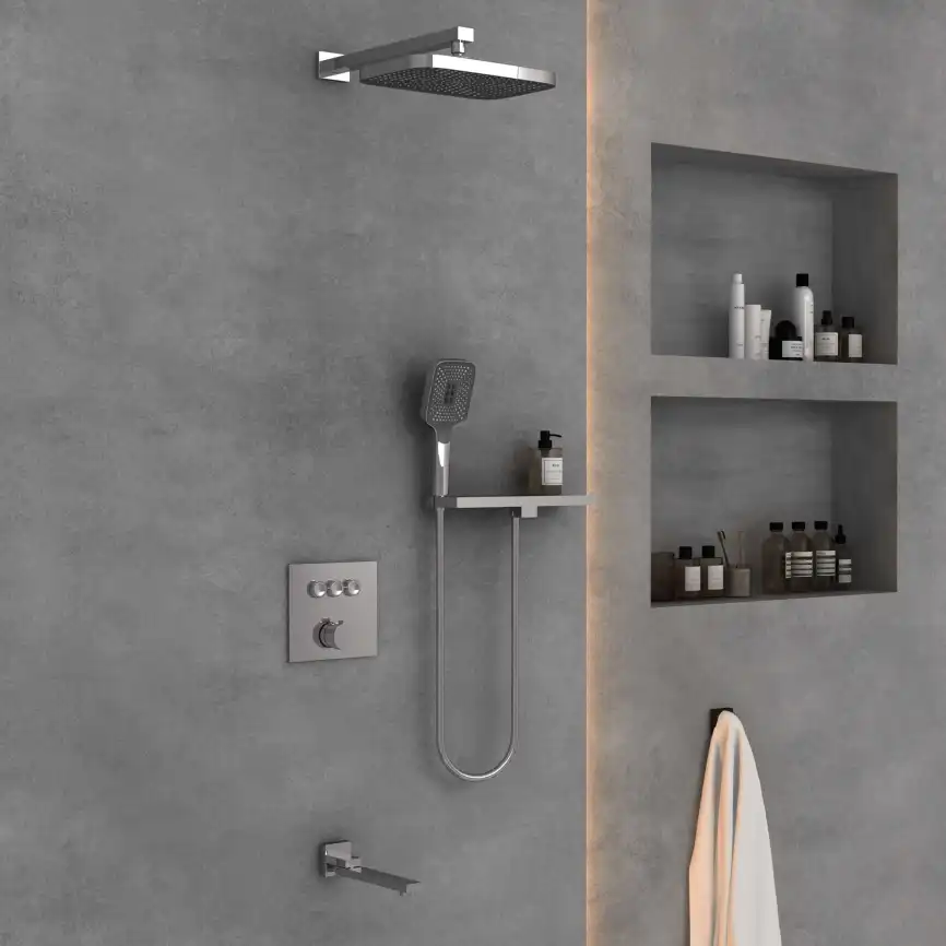 Душевая система  Vincea  VSFW-4311RCH VSFW-4311RCH встраиваемая, хром фото 1