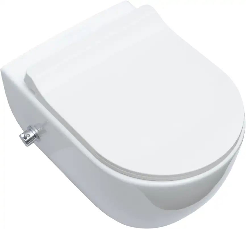 Унитаз подвесной Logan Logan L5W CITY с функцией биде 019100-u-01, белый фото 15