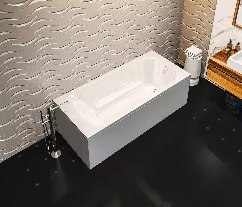 Акриловая ванна Bas Нирвана 180x80 без гидромассажа фото 3