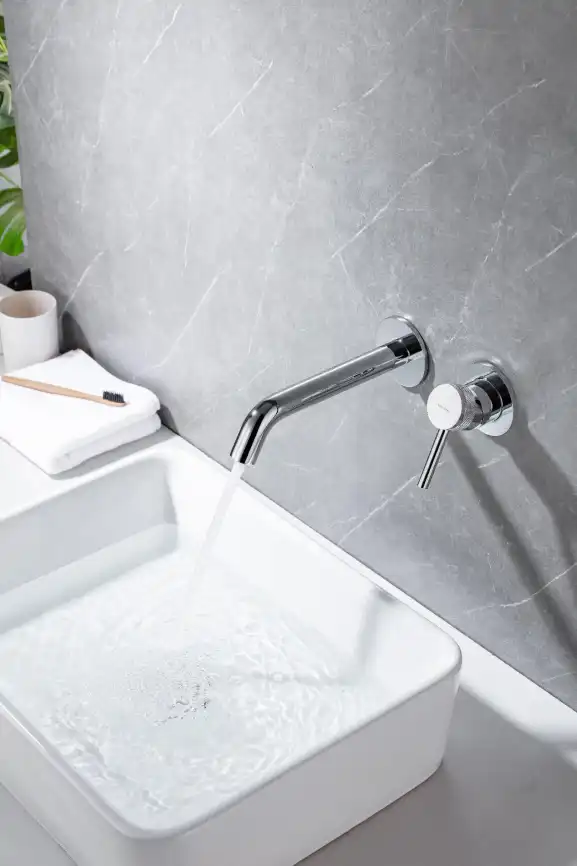 Смеситель для раковины Allen Brau Priority 5.31030-00 встраиваемый, с внутренней частью, Хром фото 8