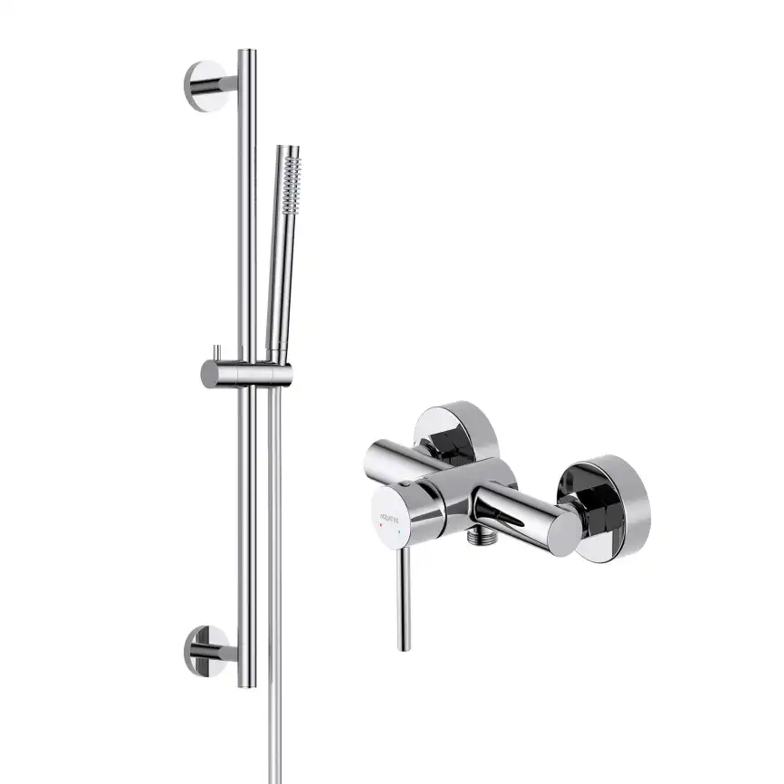 Смеситель для душа Aquatek Европа AQ1332CR, с душевым гарнитуром однорычажный, Хром фото 1