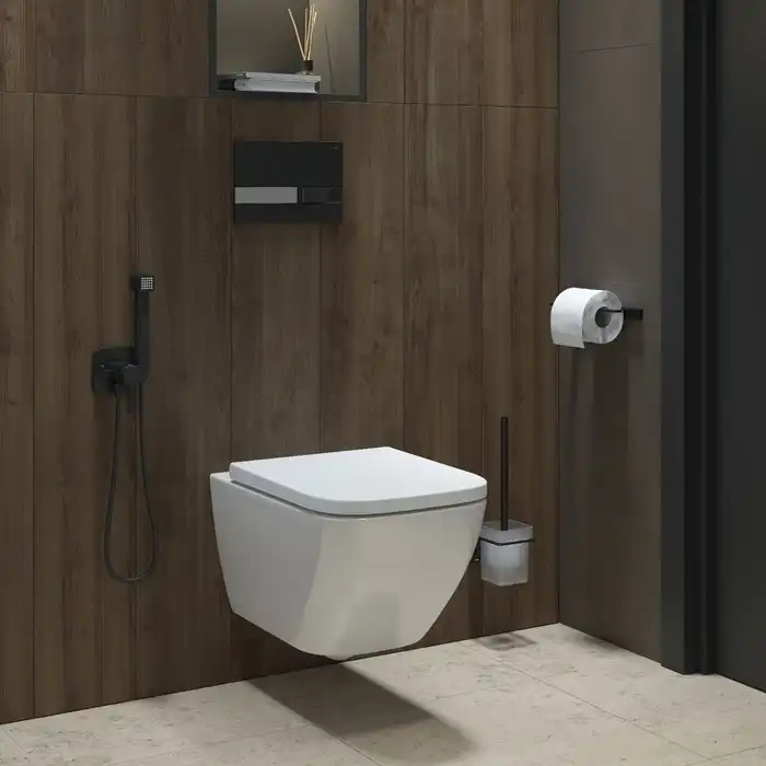 Унитаз подвесной IDDIS Torr TORRDSEi25 безободковый, с сиденьем микролифт Белый фото 5