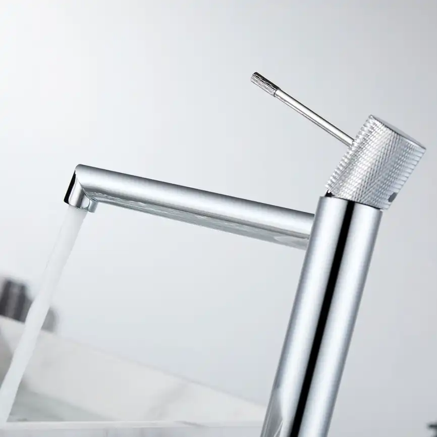 Смеситель для накладной раковины Vincea Desire VBF-1D2CH однорычажный, хром фото 6