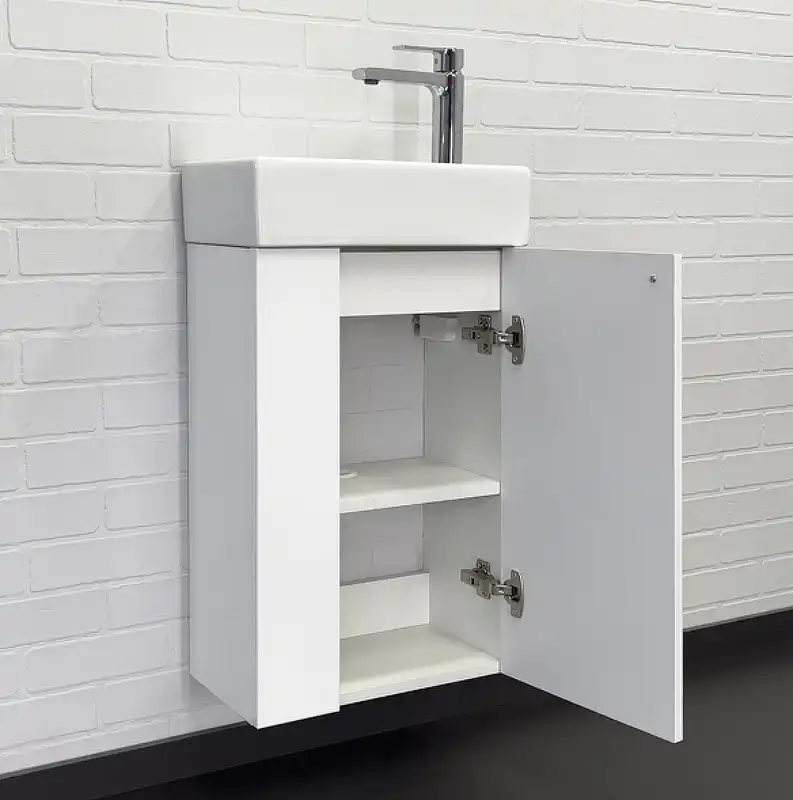 Тумба с умывальником Comforty Асти 40 Белый, 00-00012835 фото 7