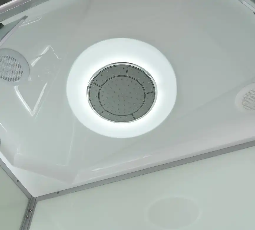 Душевая кабина AvaCan D2012LLED 120x80 см, низкий поддон, с крышей, левая фото 12