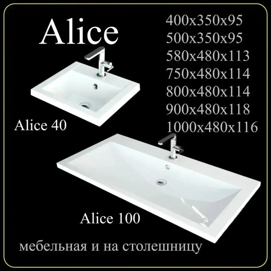 Раковина Grossman Alice 50, белая фото 3