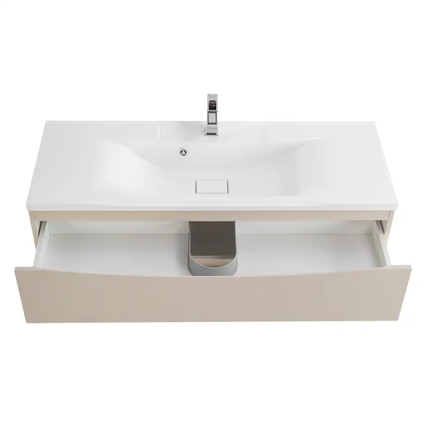 Тумба под раковину BelBagno MARINO-1200-2C-SO-CO-P подвесная Crema Opaco фото 8