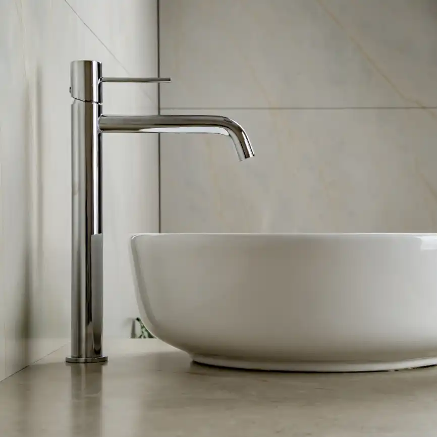 Смесители для раковины AVS Slimmer 811-101-CR высокий, хром фото 13