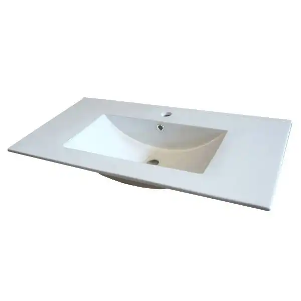 Тумба с умывальником Comforty Бредфорд 90 Дуб темный, 00-00009403 фото 7