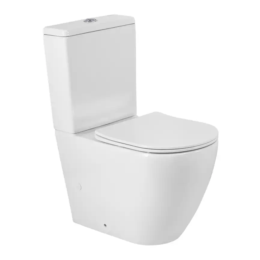 Напольный унитаз BelBagno SFERA-TOR BB2141CP-TOR/SC, безободковый, со смывом фото 1