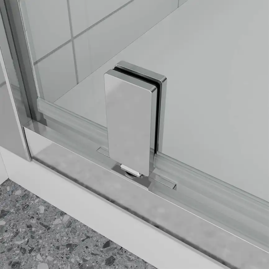 Душевой угол Veconi Ottimo P30SP CH, 800х800х1900 хром, стекло матовое фото 3