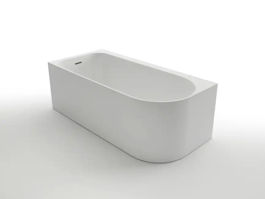 Акриловая ванна Azario LUTON 170x80 LUT17080 L, отдельностоящая пристенная, левая, белая фото 1