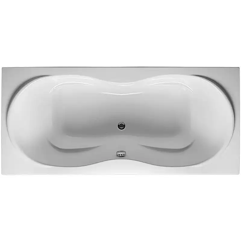 Акриловая ванна 1Marka DINAMIKA 180х80 01ди1880 прямоугольная, Белая фото 1