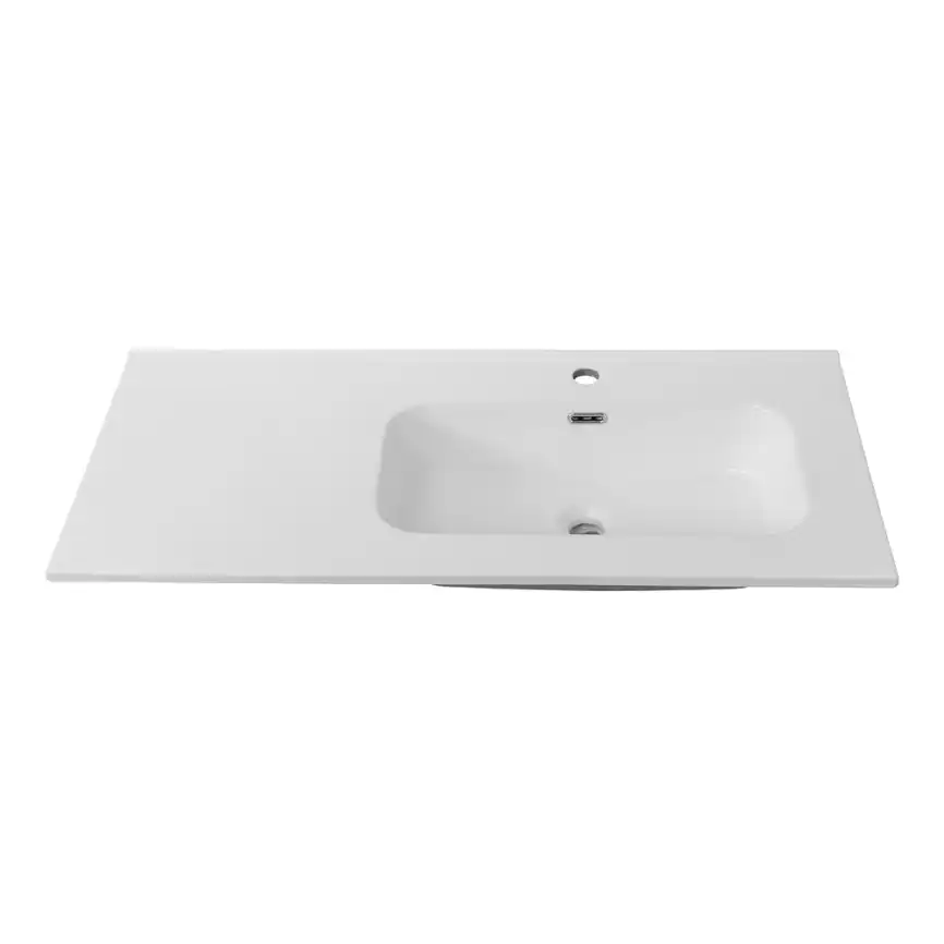 Керамическая раковина, чаша справа, CEZARES CZR-8095-100-R фото 3