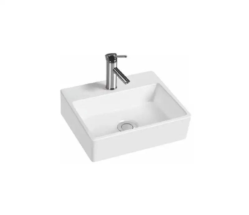 Умывальник CeramaLux 9135 335х290х120 цвет Белый фото 2