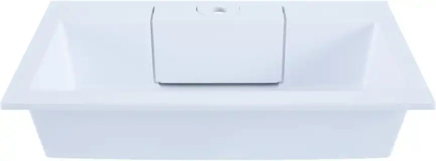 Раковина Aquanet Фортуна 70 182523 прямоугольная, Белая глянцевая фото 8