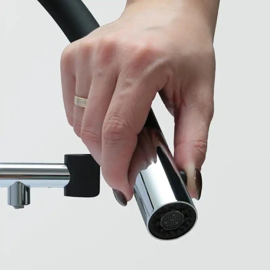 Смеситель для кухни с гибким изливом AVS PureRiver хром, 811-170-CR фото 9