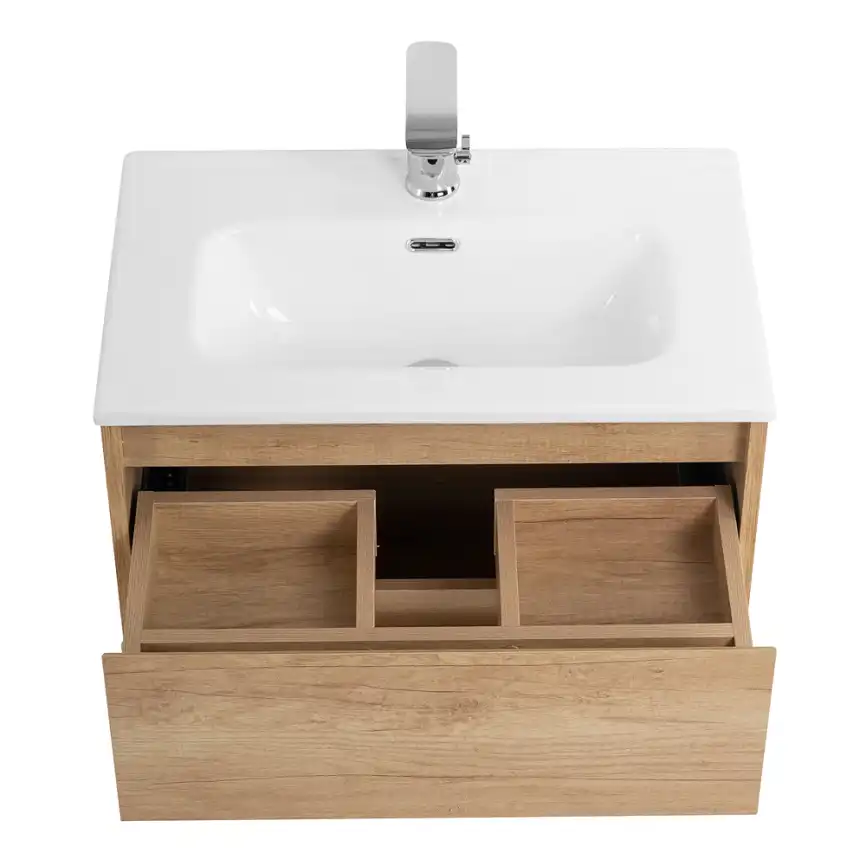 Тумба под раковину BelBagno KRAFT 39-700/390-2C-SO-RNN подвесная Rovere Nebrasca Nature фото 5