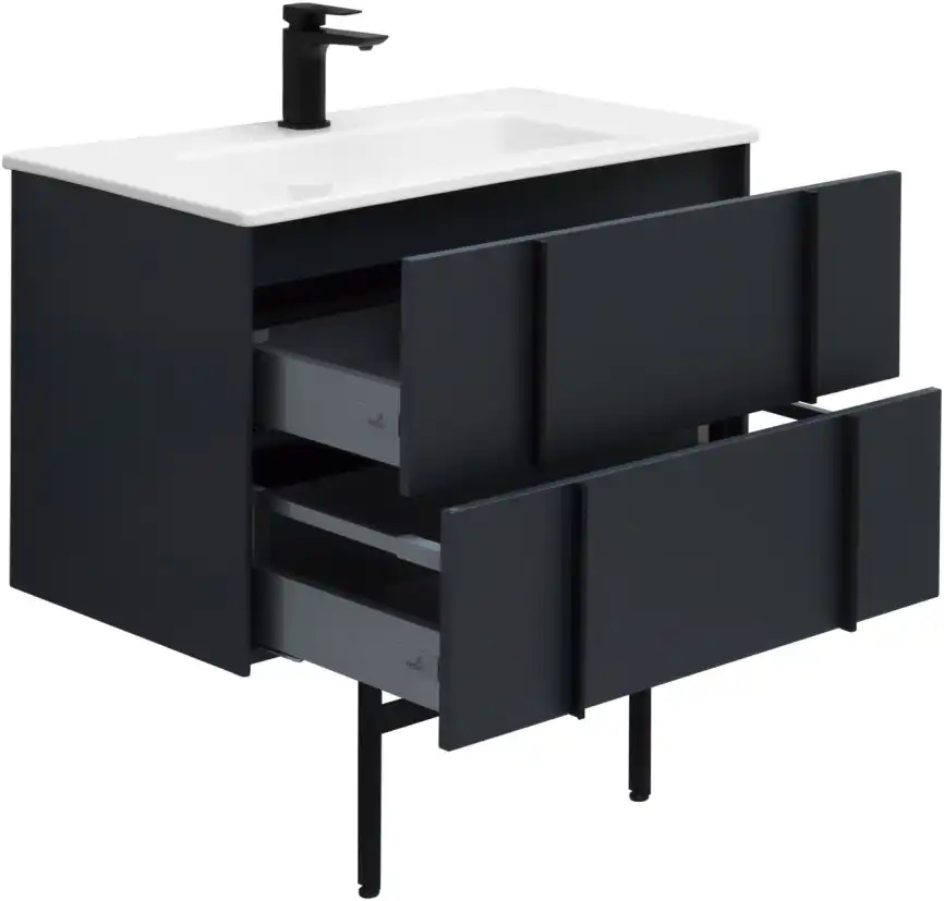 Тумба под раковину Allen Brau Reality 80 1.32005.AM антрацит матовый фото 32