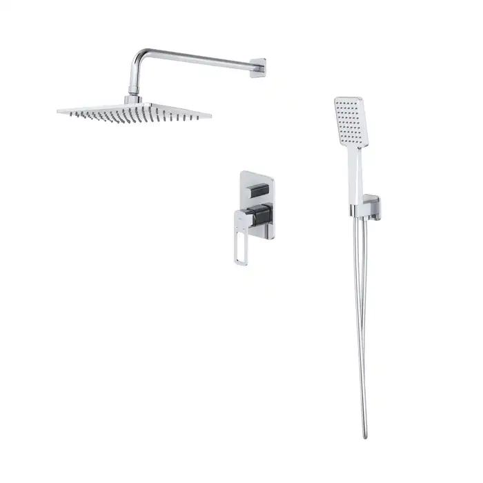 Душевая система IDDIS Slide SLISB02i67 для душа встраиваемая цвет, Глянцевый хром фото 1