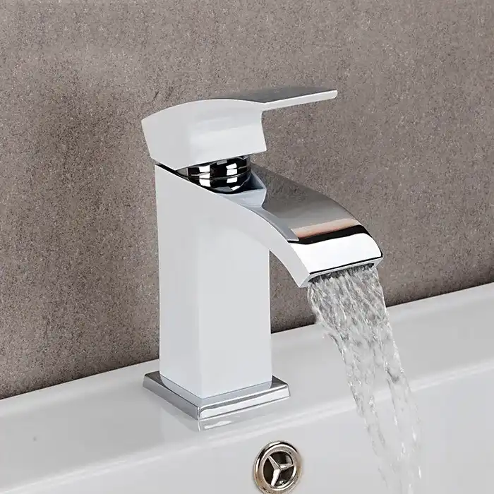 Смеситель для раковины Gappo G1007-8, Хром;Белый фото 9