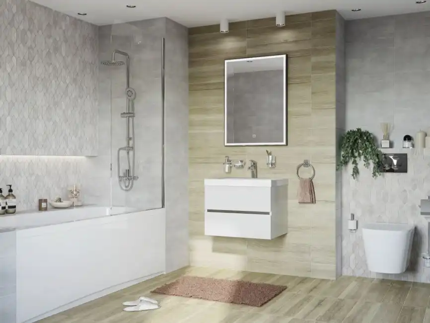 Раковина для тумбы Aquanet Moduo 60 S-UM-MOD60/1 фото 8