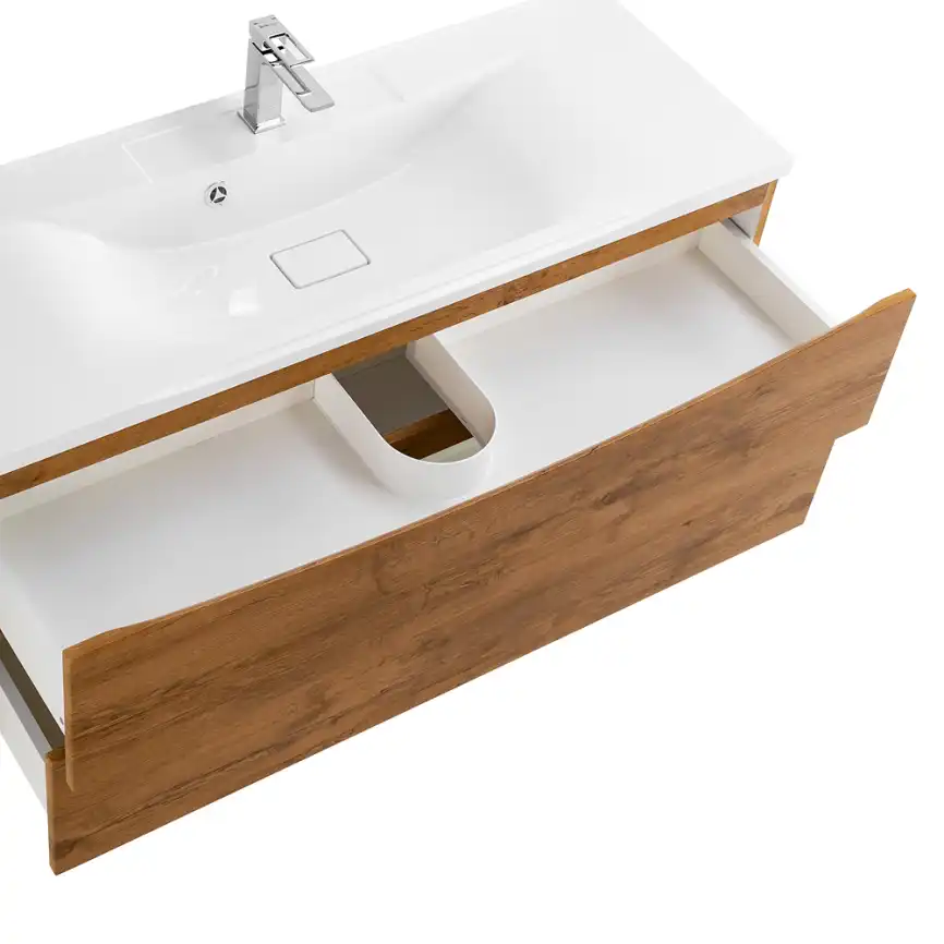 Тумба под раковину BelBagno MARINO-1200-2C-SO-RN-P подвесная Rovere Nature фото 7