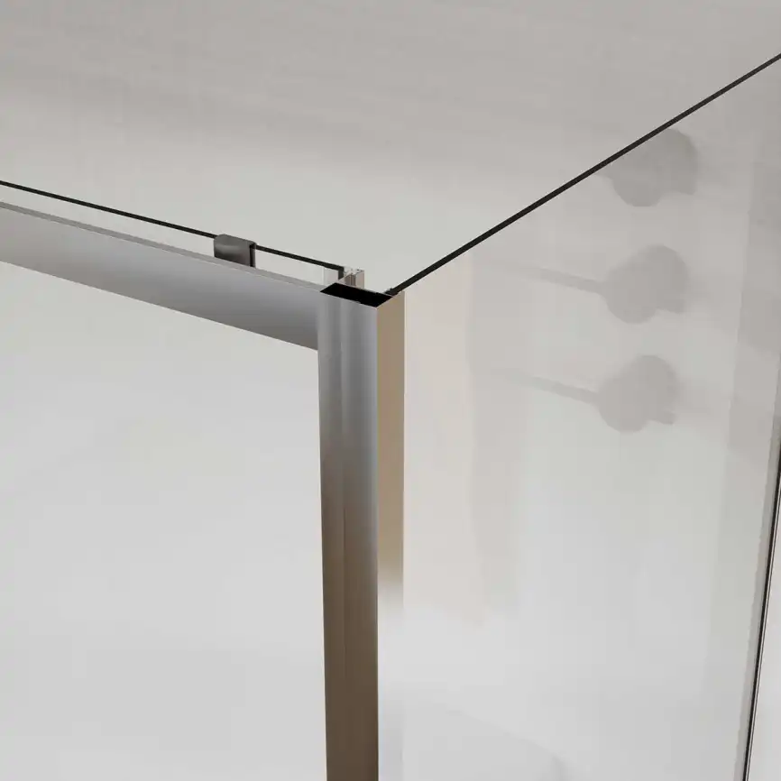 Душевой уголок Vincea City 120х90 VSR-5CT9012CL, профиль хром, стекло Прозрачное фото 3