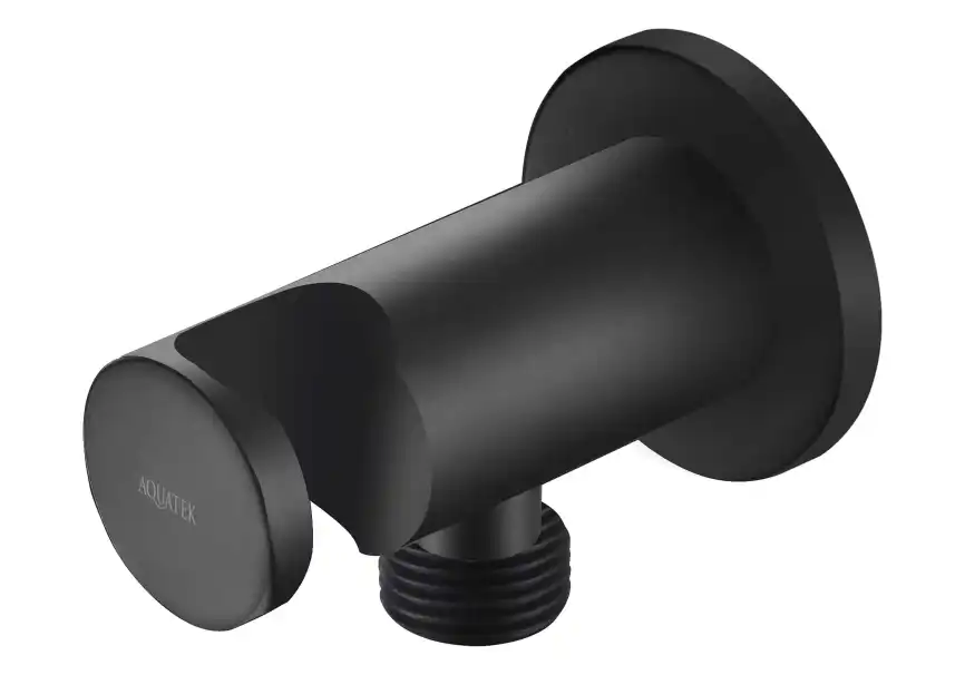 Шланговое подключение Aquatek  AQ2455MB, Черный матовый фото 1