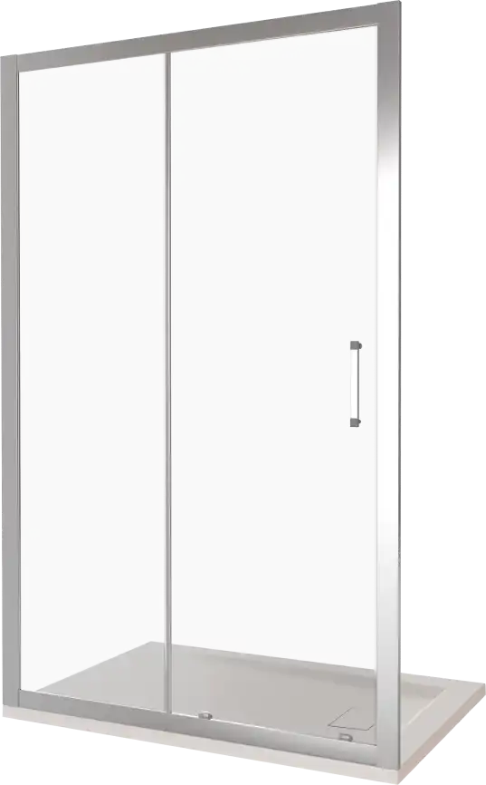 Душевая дверь Good Door Latte WTW-110-C-WE , ЛА00008, профиль Белый, стекло Прозрачное фото 2
