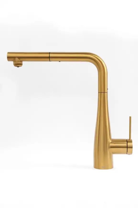 Смеситель для кухни AVS LineaPure elegant 837-161-BG, брашированное золото фото 36