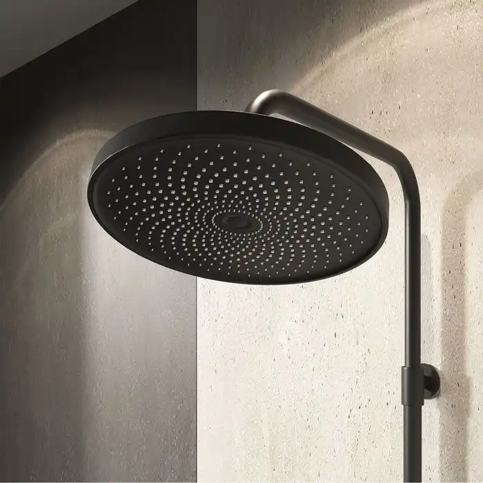 Душевая система IDDIS SpaHome SPABLBTi06 для ванны с изливом цвет, Матовый черный фото 6