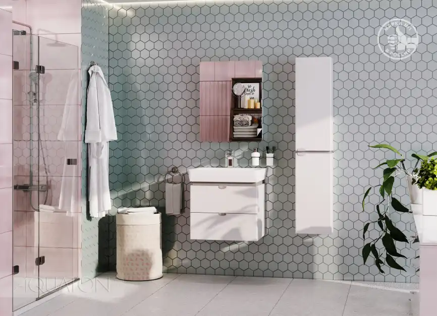 Тумба под раковину Aquaton Скай PRO 50 1A238001SY010 подвесная цвет, белый глянец фото 6