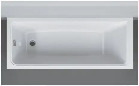 Акриловая ванна Alba Spa Gamma 150х70 прямоугольная ВПР0220200100 фото 4