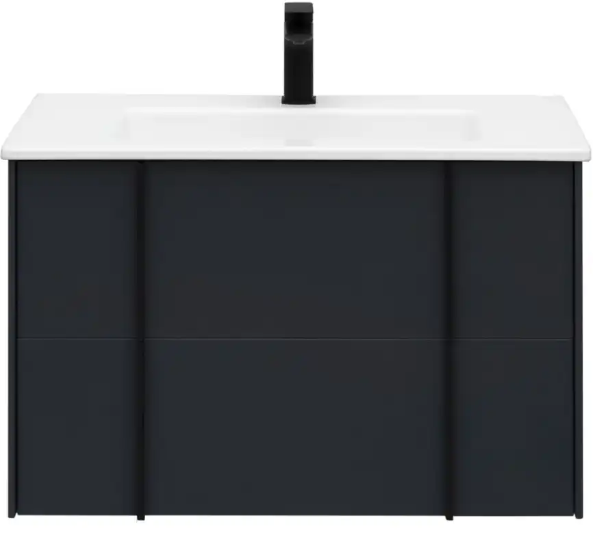 Тумба под раковину Allen Brau Reality 80 1.32005.AM антрацит матовый фото 7