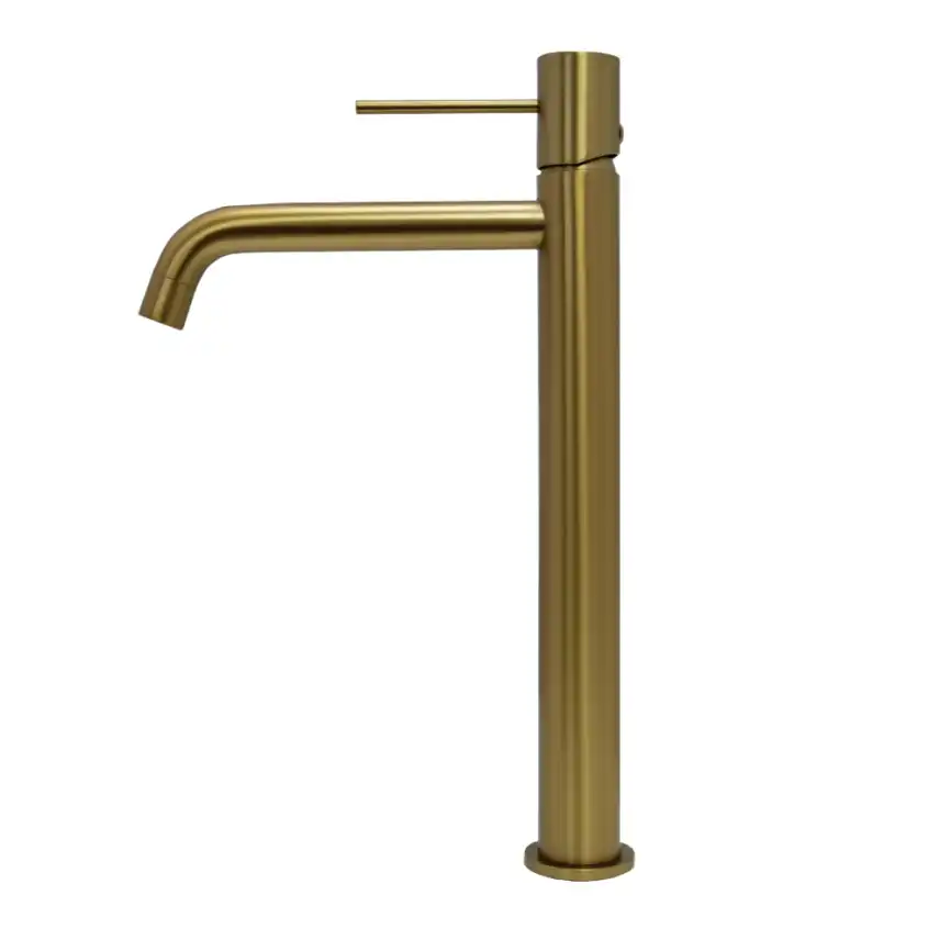 Смесители для раковины AVS Slimmer 811-101-BG высокий, брашированное золото фото 6