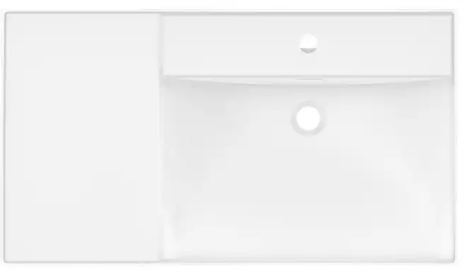 Раковина Aquanet Side 90 правая, белая, 347436 фото 1