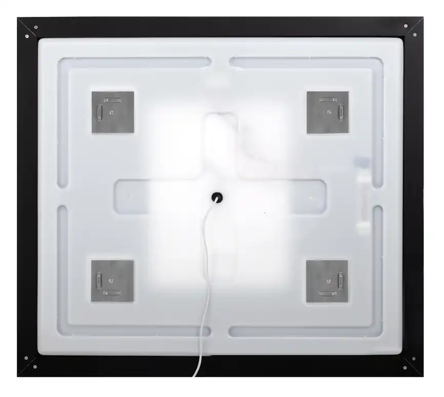 Зеркало BelBagno SPC-KRAFT-900-800-LED-TCH-WARM-NERO фото 4