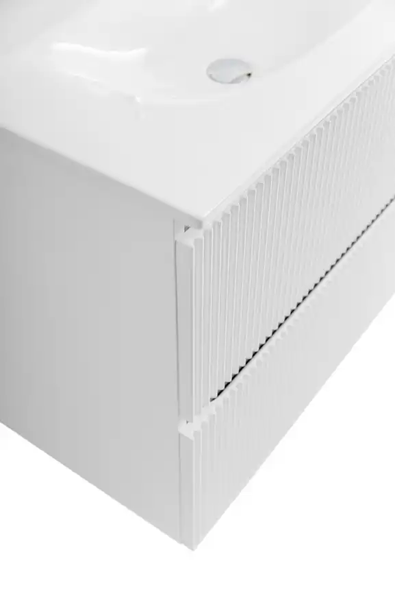 Тумба под раковину BelBagno UNO-900-2C-SO-BO подвесная, Bianco Opaco фото 9
