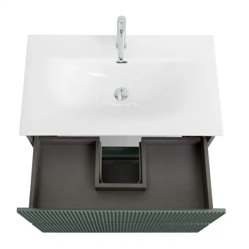 Тумба под раковину BelBagno UNO-800-2C-SO-VO подвесная, Еловый Матовый фото 4