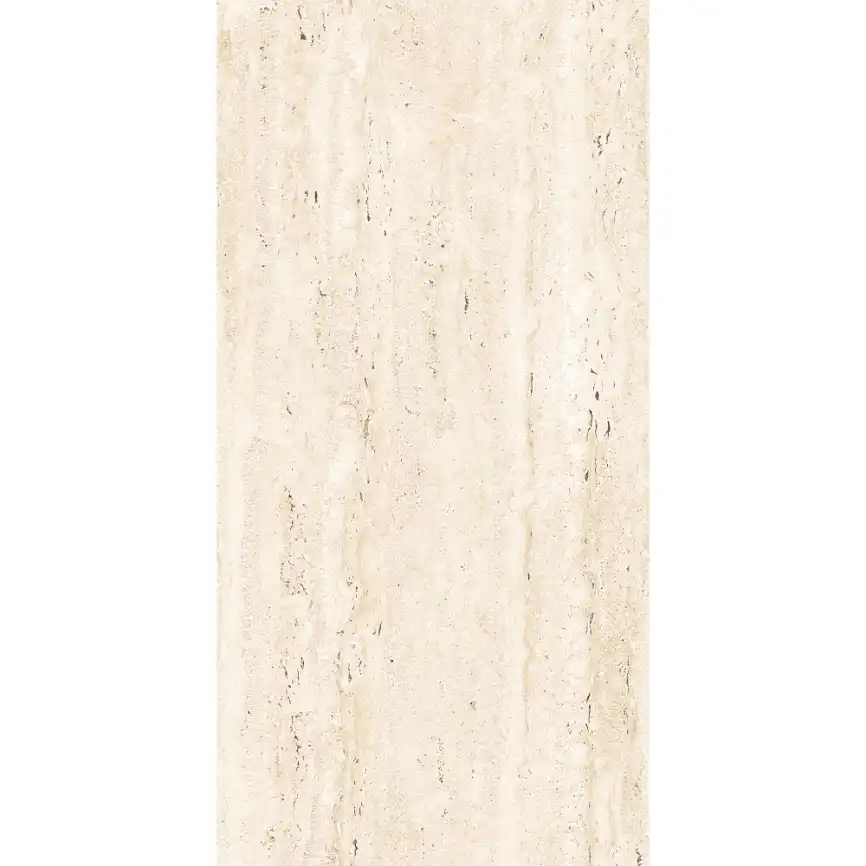 Керамогранит AVS Travertino Beige 60x120 карвинг, бежевый фото 1