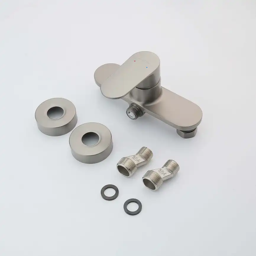 Смеситель для душа Aquatek Ника AQ1860BGM, Оружейная сталь фото 5