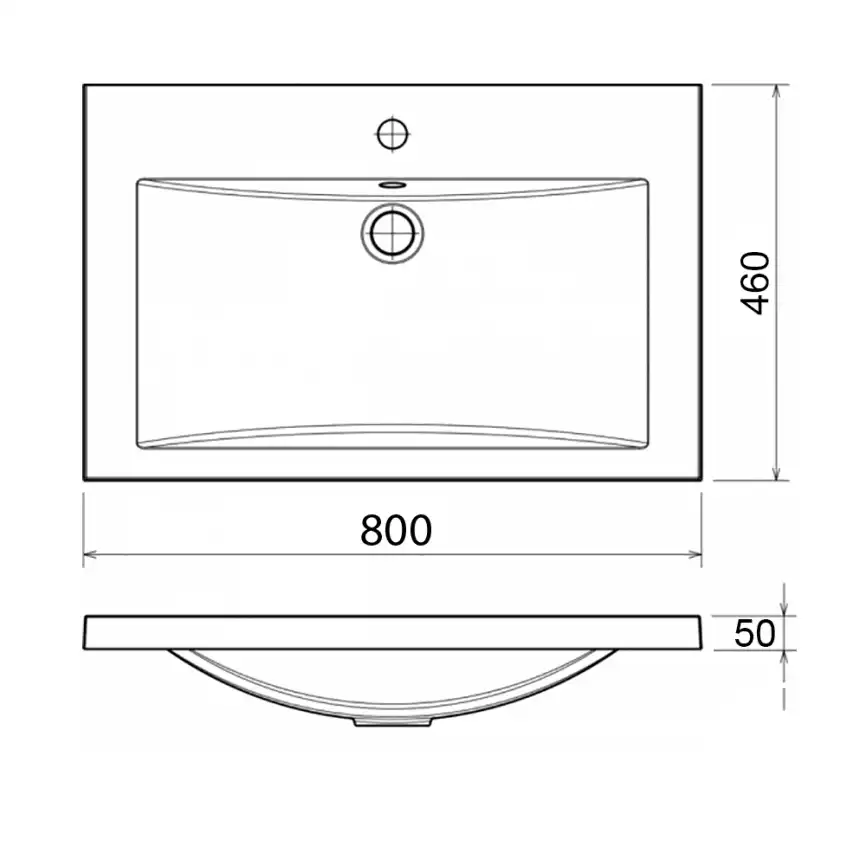 Тумба с раковиной Azario KANTRI 80/1Н CS00097256, напольная+двери с раковиной Фостер 80, белая фото 10