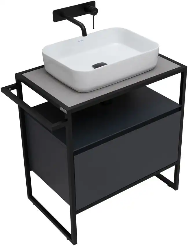 Тумба под раковину Allen Brau Priority 70 1.31001.AM антрацит матовый фото 16