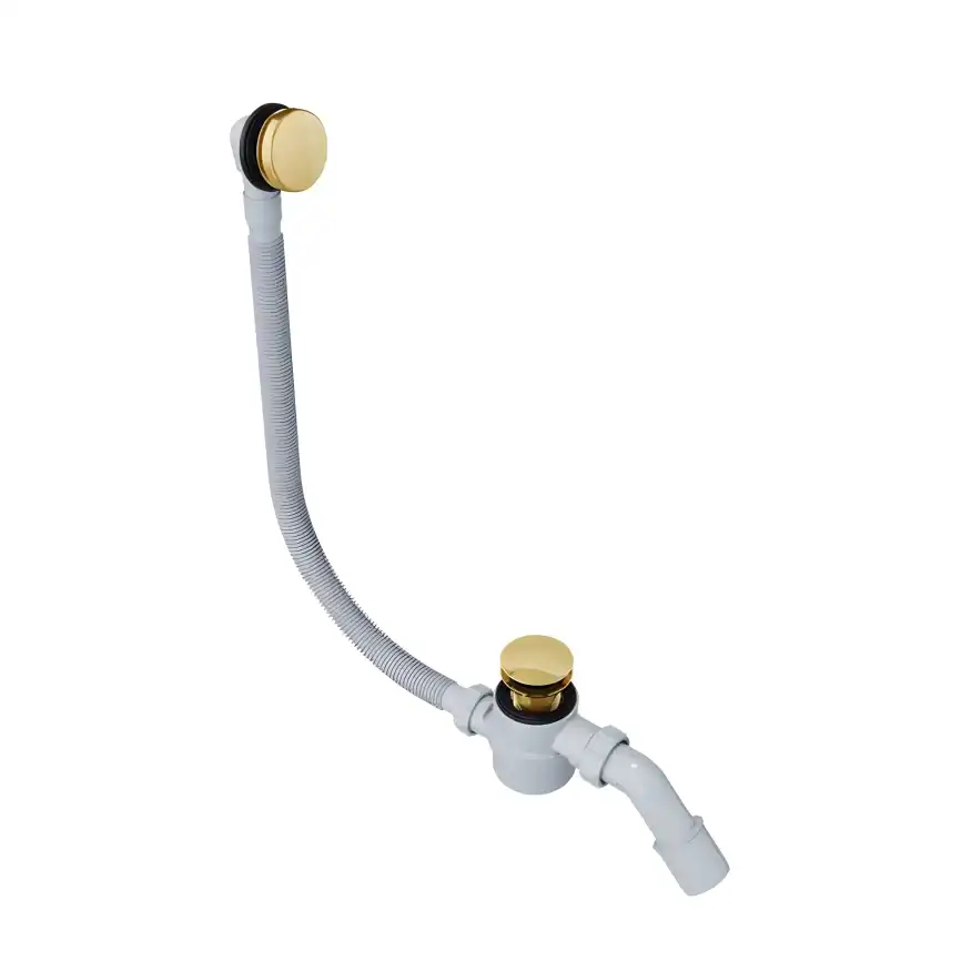 Слив-перелив EXCELLENT Moli 60/80/100 см, золото глянец фото 1