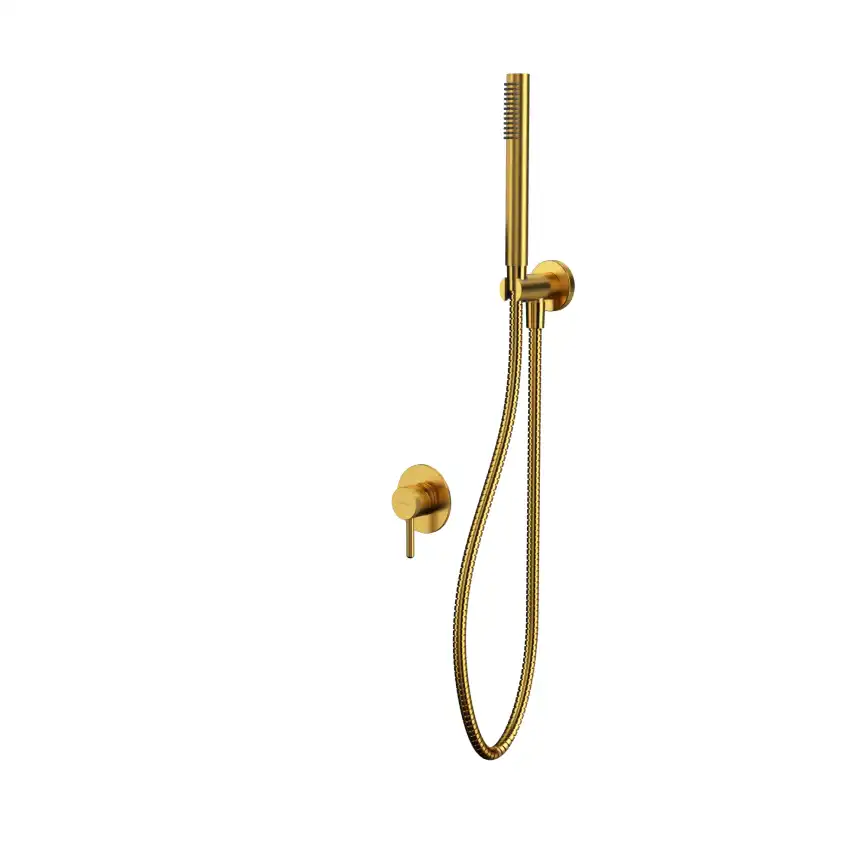 Душевая система для душа WHITECROSS Y brushed gold YSET02GLB, скрытого монтажа, Золото брашированное фото 1