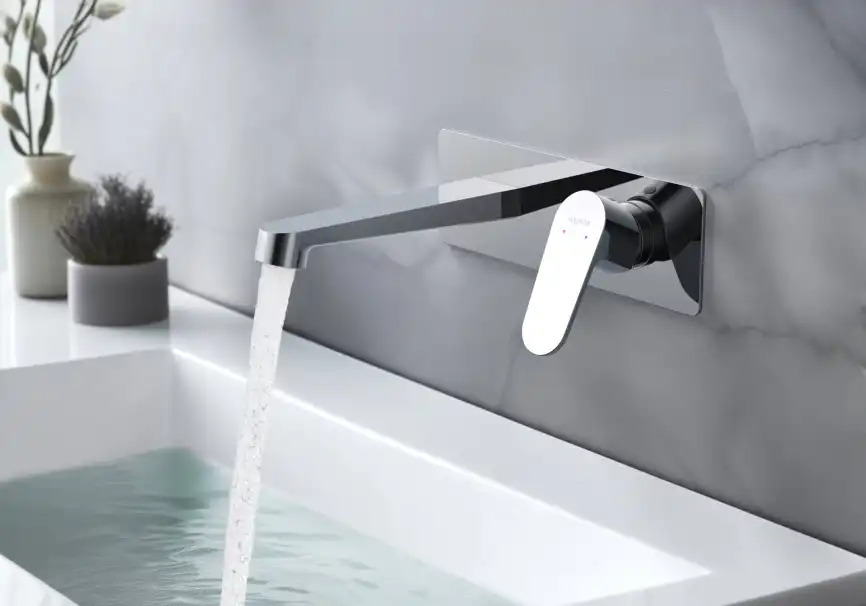 Смеситель для раковины Aquatek Оберон AQ1213CR встраиваемый, с внутренней частью, Хром фото 4