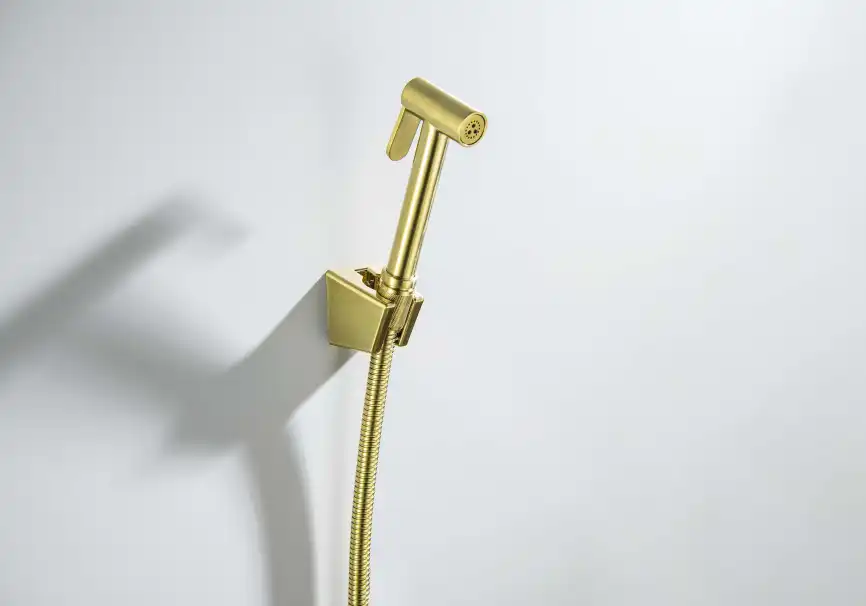 Гигиенический душ Aquatek  AQ2054BG, Золото матовое фото 4