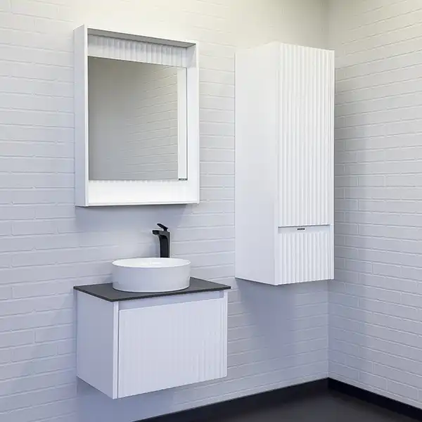 Тумба с умывальником Comforty Марсель 60 Белый, 00-00012272 фото 4